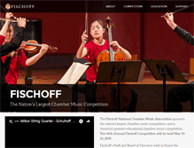 Tablet Screenshot of fischoff.org